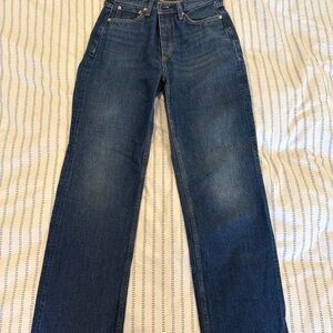 rag & bone Straight Leg Jeans